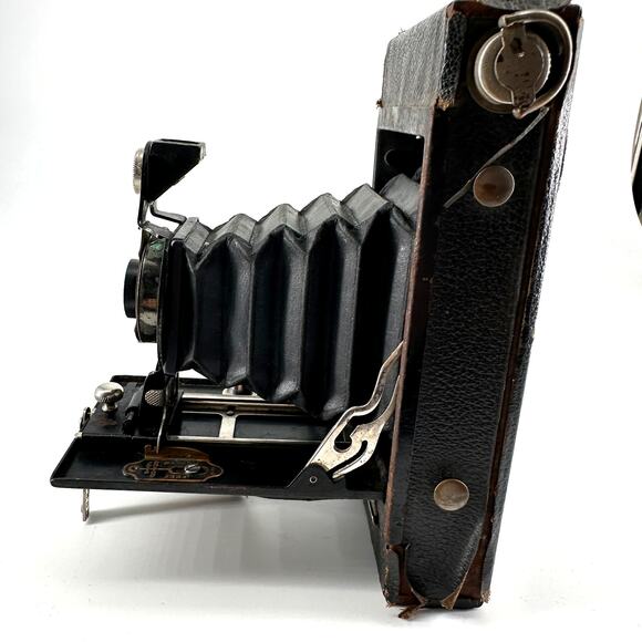 Vintage Eastman Kodak No. 2 Folding Autographic Brownie Camera – For Parts Only - Picture 3 of 13